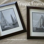 frugal framed art