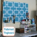 pegboard after garage