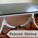 painted antique table