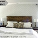 cutting edge stencils tone on tone stenciled wall