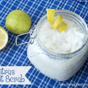 citrus sea salt scrub