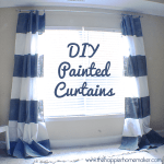 painted curtains