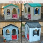 painted playhouse collage