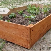 cedar garden bed